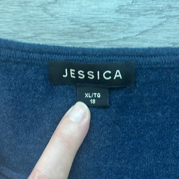 Jessica Polka Dot Sweater with Three Quarter Sleeves - Picture 2 of 4